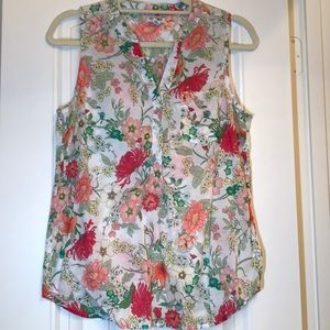 Old Navy Sleeveless Floral Top